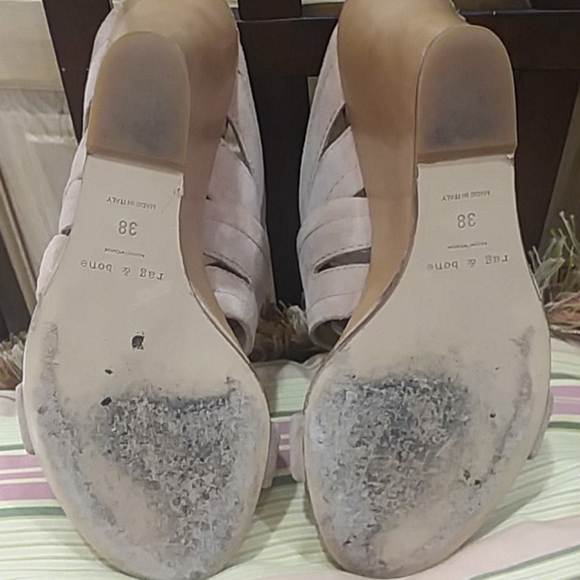🔥STUNNING DEAL🔥Rag & Bone SUEDE Wedges - Picture 8 of 8